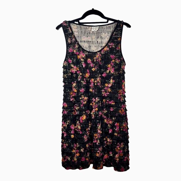 Free People Dresses & Skirts - Free People Floral Ruffle Mini Dress